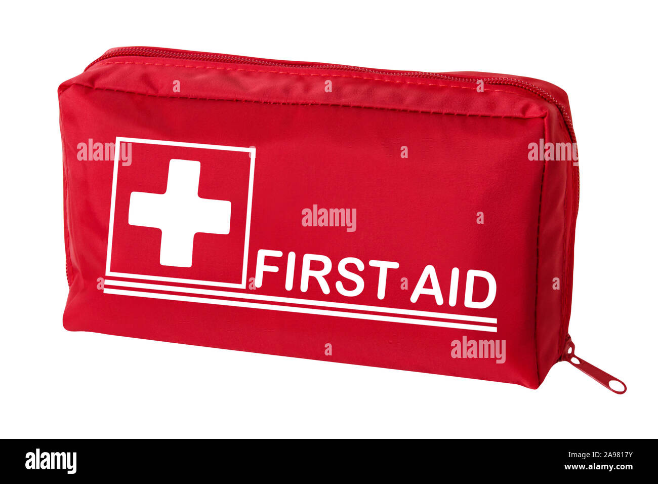 Erste Hilfe Kit Stockfoto