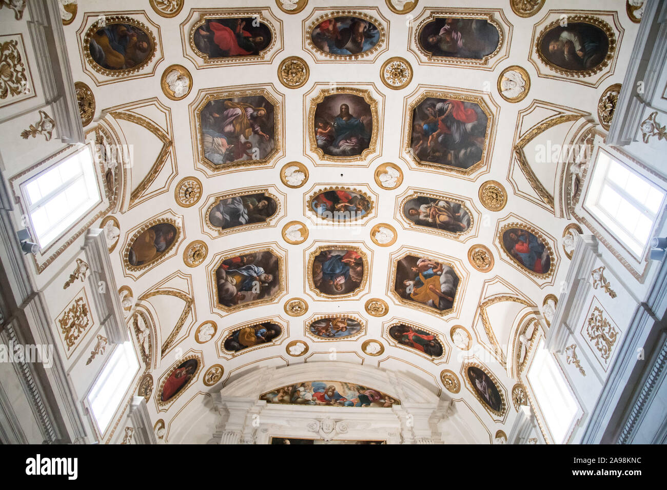 Cappella Del Santissimo Sacramento (Sakramentskapelle) im romanischen Kathedrale Santa Maria Assunta (Kirche der Aufnahme der Sel. Stockfoto