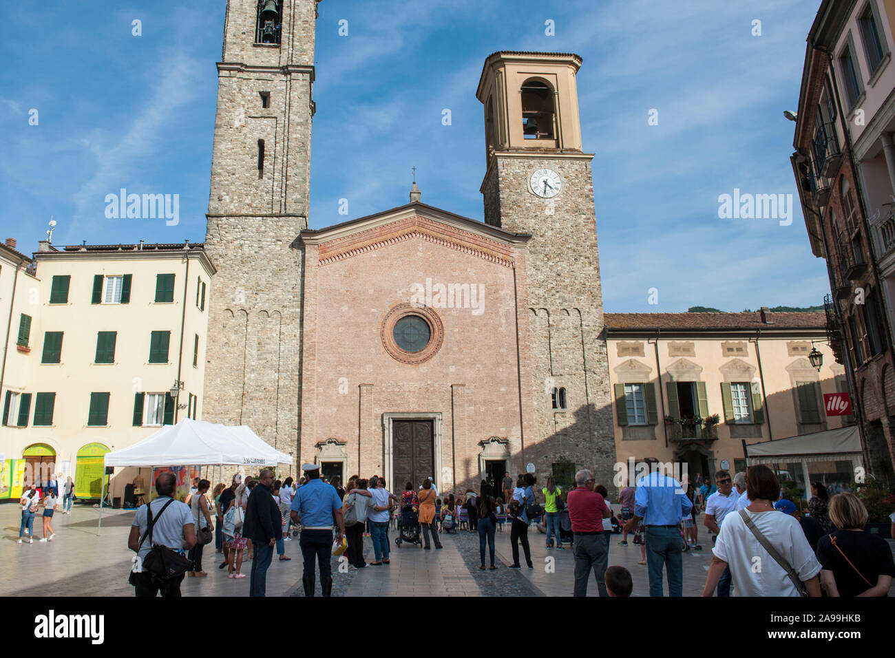 Italien, Bobbio, Bobbio Kathedrale oder konkathedrale Santa Maria