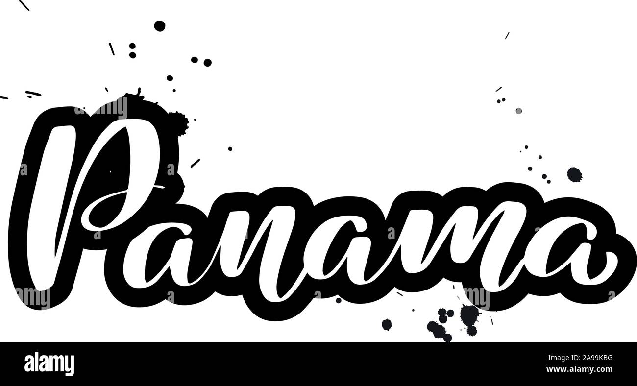 Vektor Kalligraphie Abbildung auf weißem Hintergrund. Stock Vektor