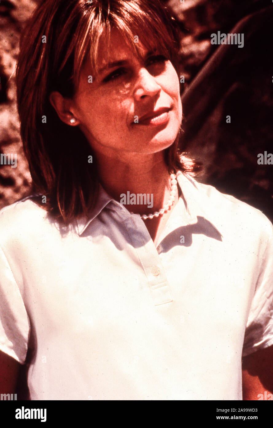 Linda Hamilton, Dante's Peak, 1997 Stockfoto