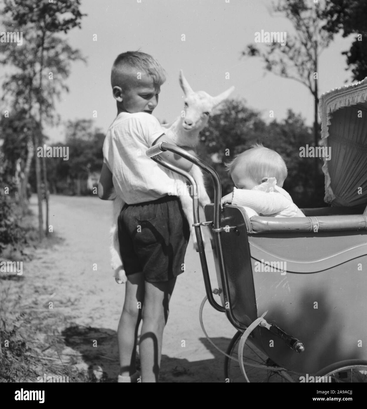 Sommer auf dem Land, Deutschland 1930. Stockfoto
