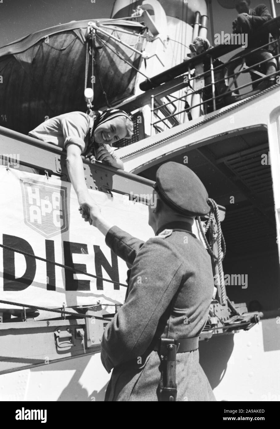 Ferien auf Westerland, Deutschland 1930 Stockfoto