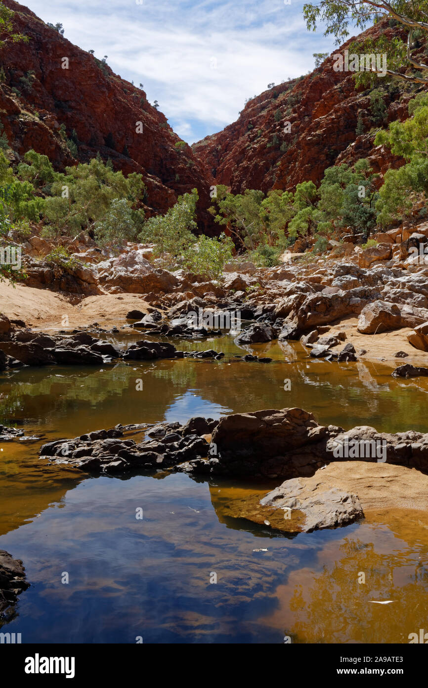 Redbank Gorge, NT, Australien Stockfoto