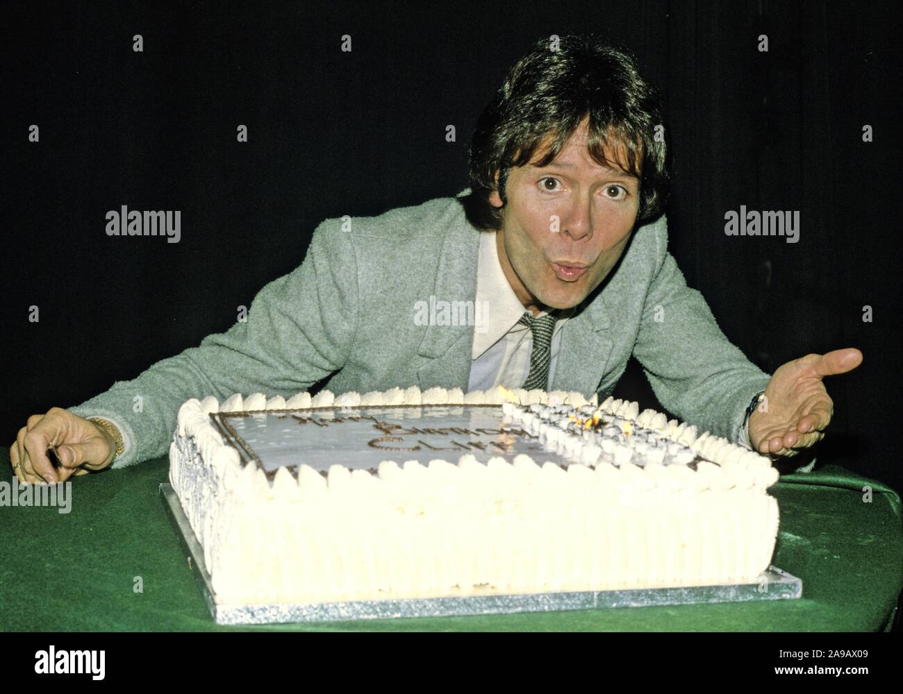 Cliff Richard 40. Geburtstag. Stockfoto