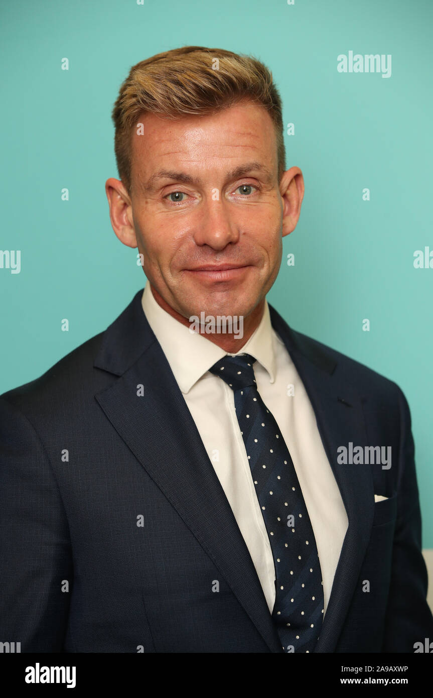 Brexit Kandidat für Sedgefield, Dr. David Bull bei einer Rallye an der Ionier RUFC in Hull, während des Wahlkampfes. PA-Foto. Bild Datum: Donnerstag, November 14, 2019. Siehe PA Geschichte Politik Wahl. Photo Credit: Danny Lawson/PA-Kabel Stockfoto