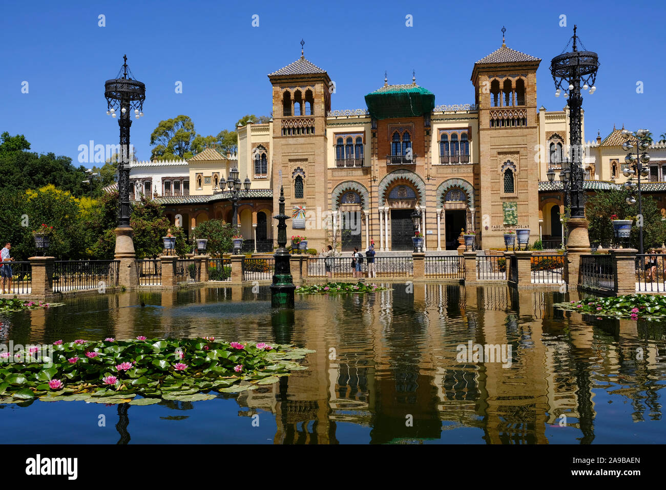 Museum für Kunst und Traditionen, Maria Luisa Park, Sevilla, Spanien Stockfoto