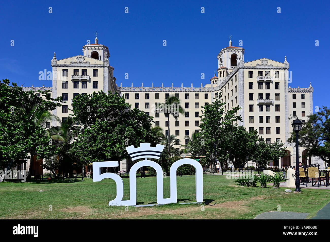 20.07.2019, Havanna, Havanna, Kuba - Blick auf den berühmten Luxus Hotel Nacional der 1920er Jahre. In den 50er Jahren großen Bildschirm und Politiker hier getroffen. 0 RL 190720 D0 Stockfoto