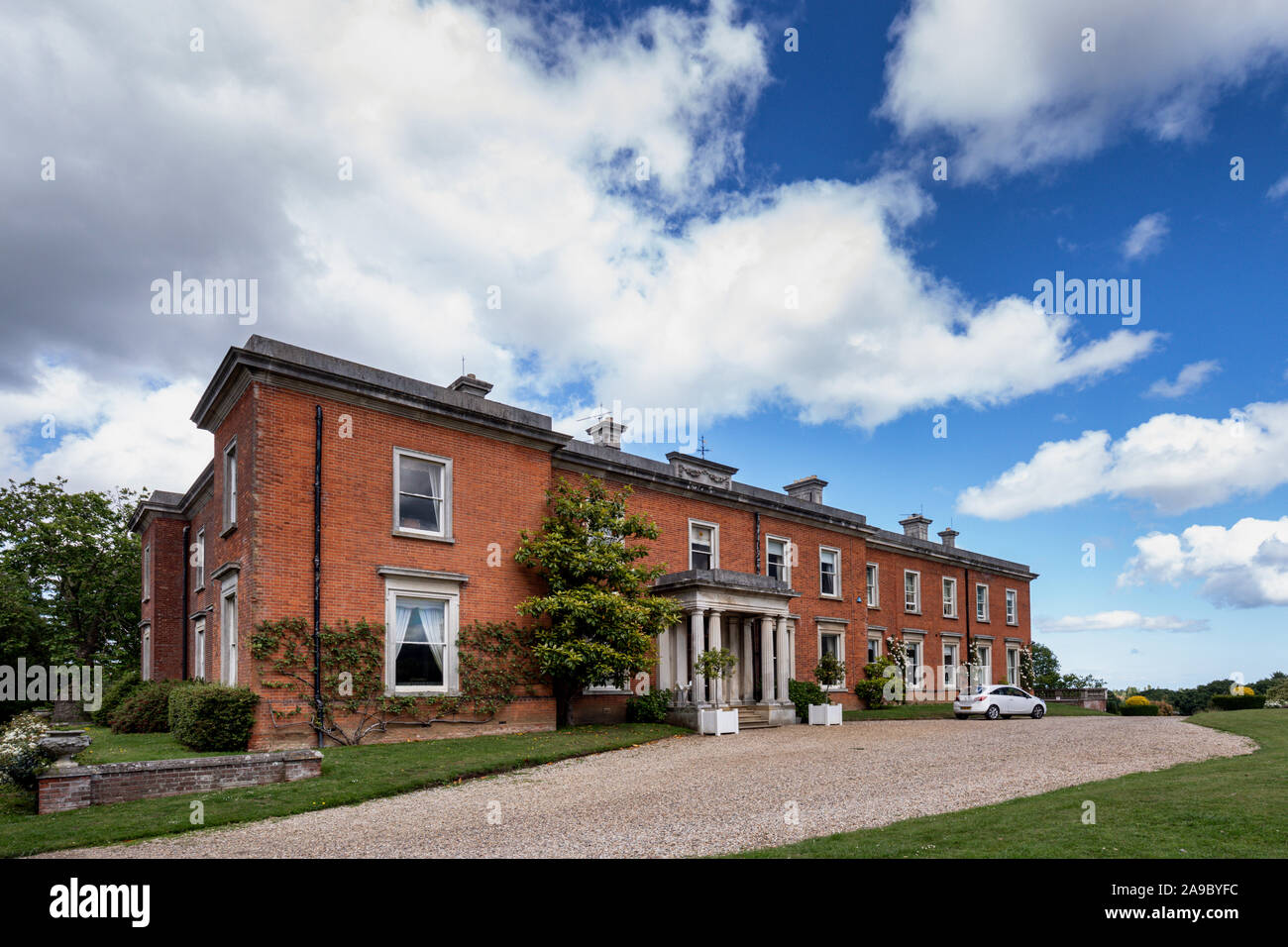 Mount Ephraim Gärten ist ein Familienunternehmen Immobilien in zehn Hektar großen Edwardian set Terrassengärten in der wunderschönen Landschaft von Kent, England, Großbritannien Stockfoto
