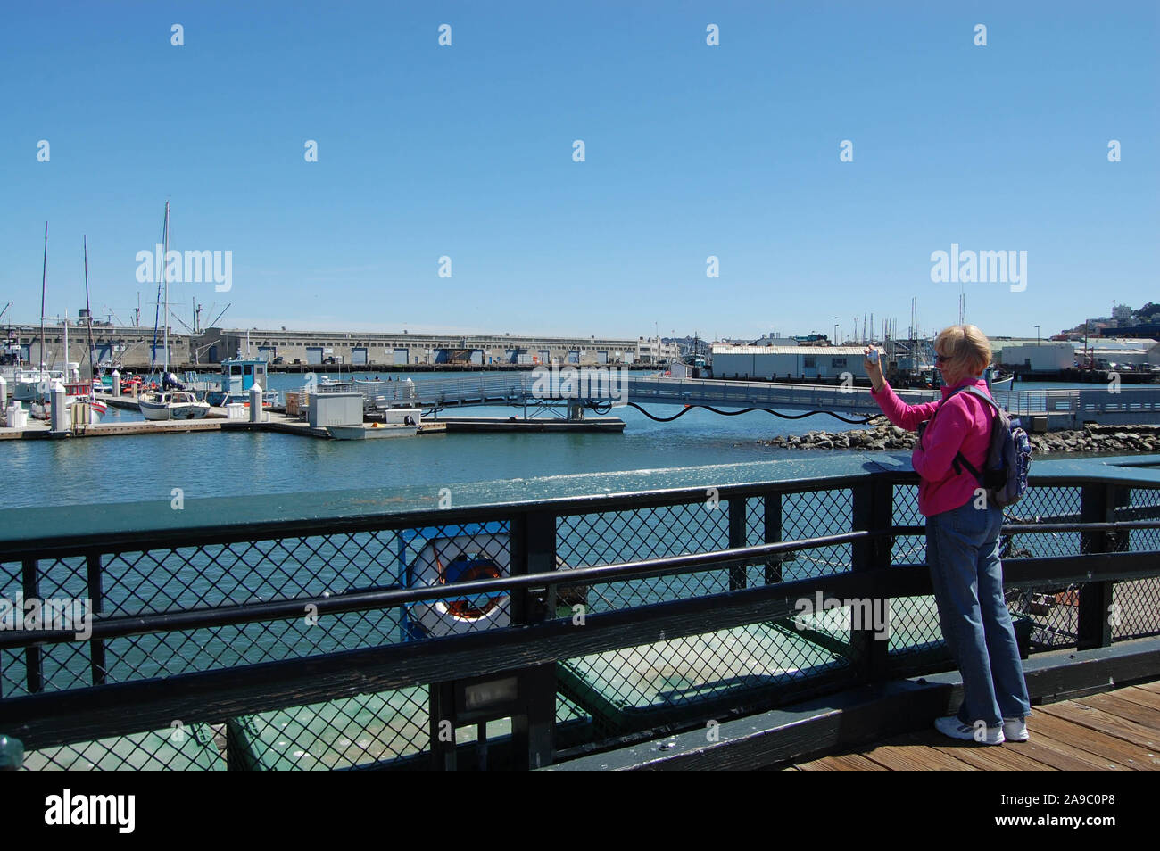 Die Bucht von San Francisco, Kalifornien, USA Stockfoto