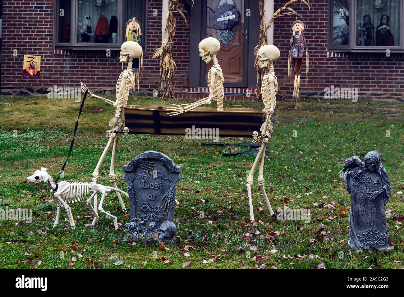 Halloween, Philadelphia, Pennsylvania, USA Stockfoto