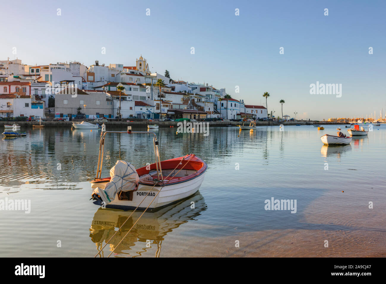 Ferragudo, Portimao, Faro, Algarve Portugal, Europa Stockfoto