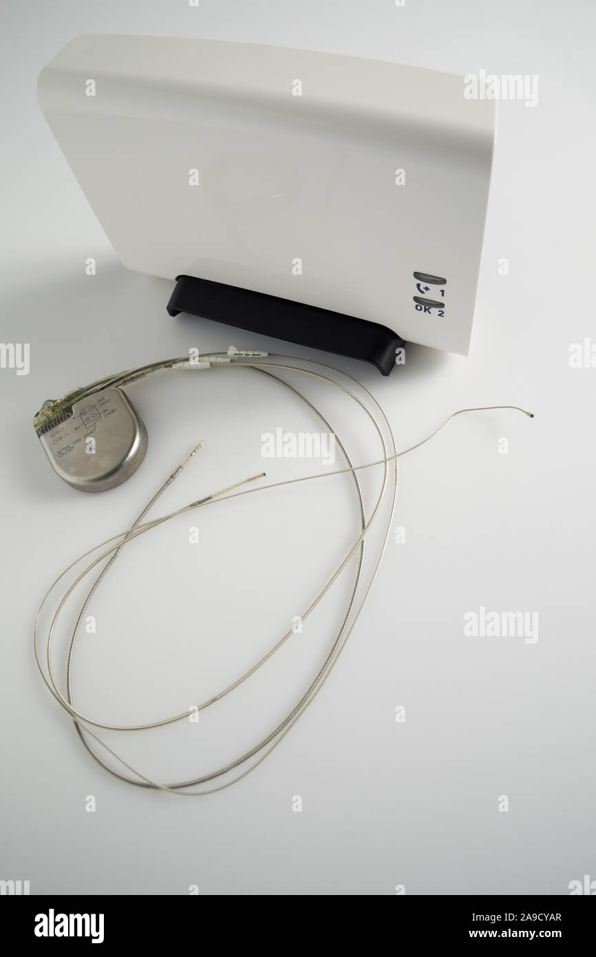 Implantierbarer kardioverter defibrillator Fotos und Bildmaterial in