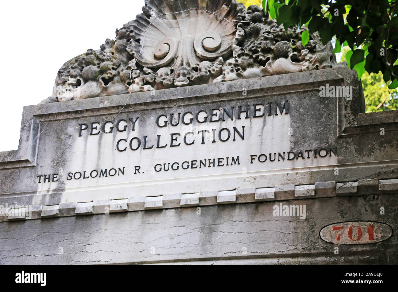 Kunst Museum Peggy Guggenheim Collection, Venedig, Venetien, Italien Stockfoto