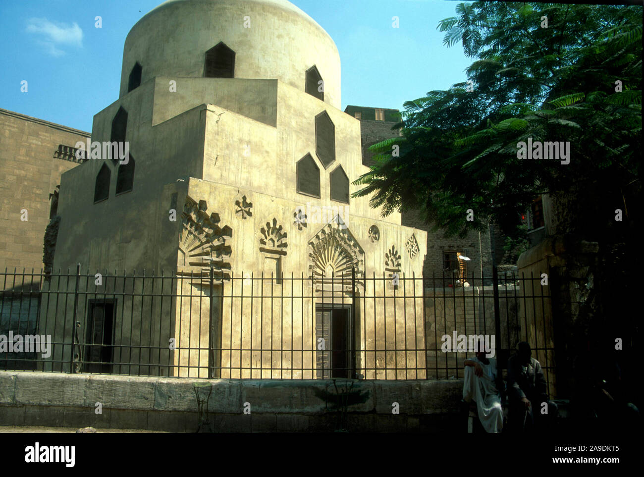 Mausoleum von Shajar al-Durr, sultana in Ägypten am 2. Mai 1250, markiert das Ende des Ayyubid Herrschaft und dem Beginn der Mameluckische Ära. Lineal für 80 Tage. Stockfoto