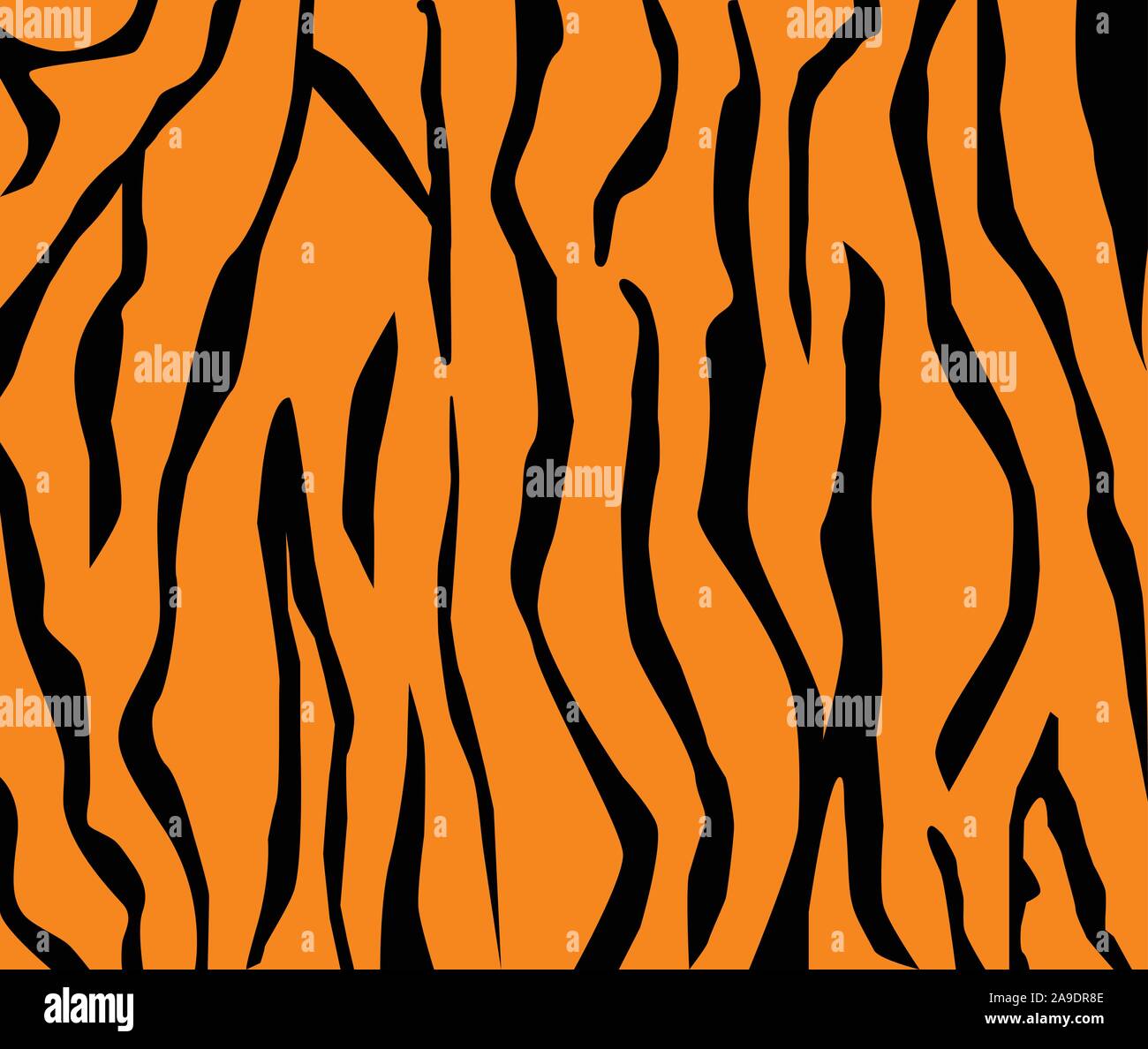 Tiger, Zebra Streifen. Gestreifte wiederholen Hintergrund Textur. abstrakten Drucken Tier Muster. tiger Hintergrund. Stock Vektor