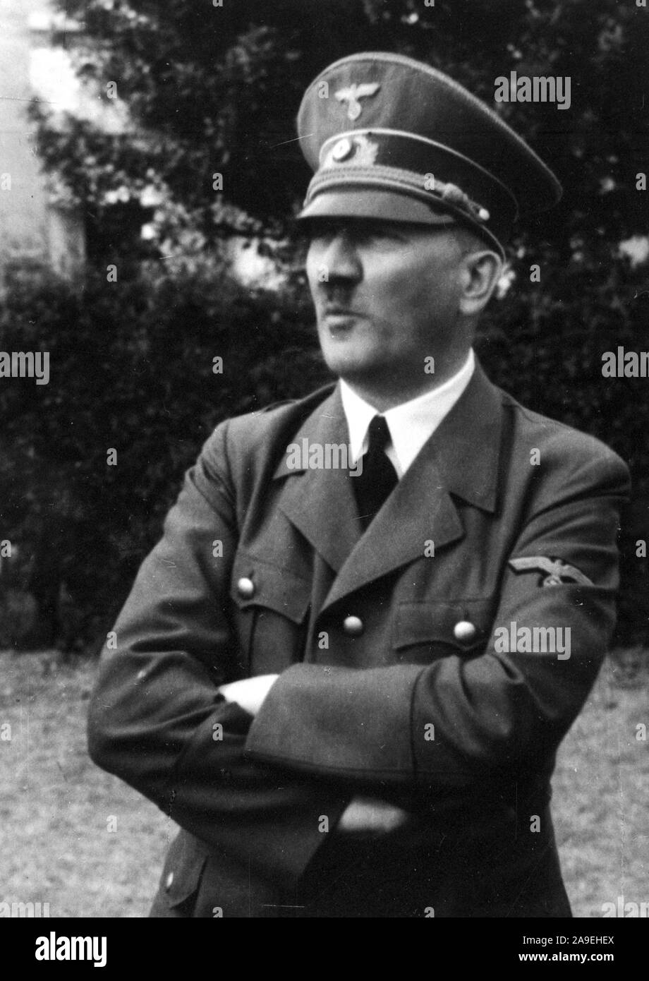 Eva Braun Sammlung (dvadvadaset) - Adolf Hitler Ca. 1940 Stockfoto