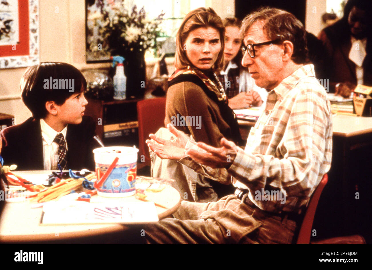 Woody Allen, Eric Lloyd, Mariel Hemingway, Deconstructing Harry, 1997 Stockfoto