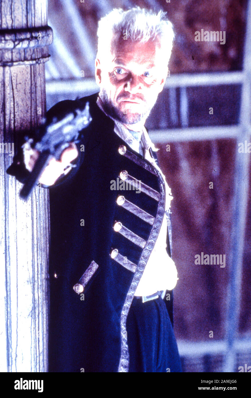 Malcolm mcdowell, 2103 Die Tödliche, 1996 Stockfoto