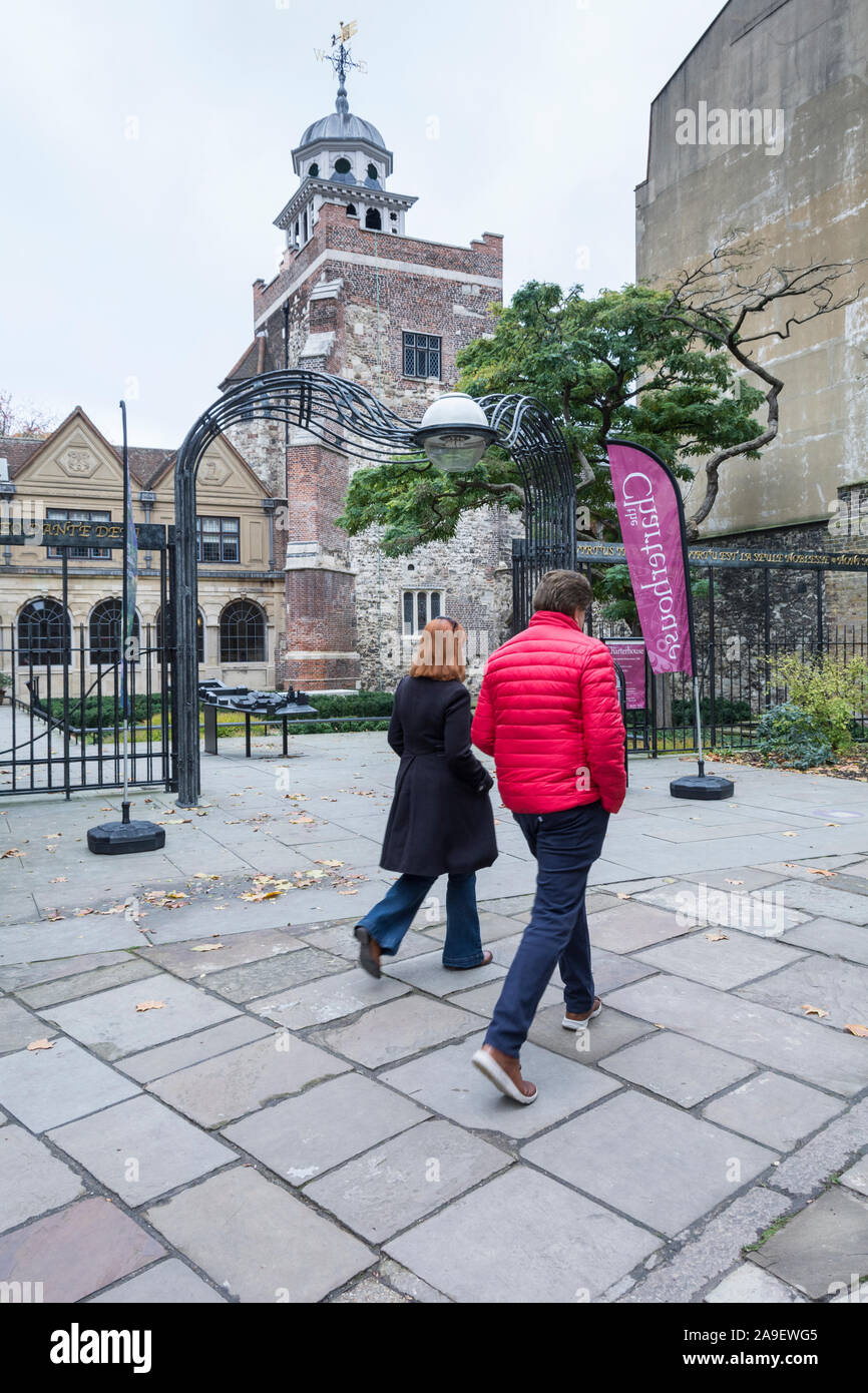 Kartause, Charterhouse Square, London, EC1, UK Stockfoto