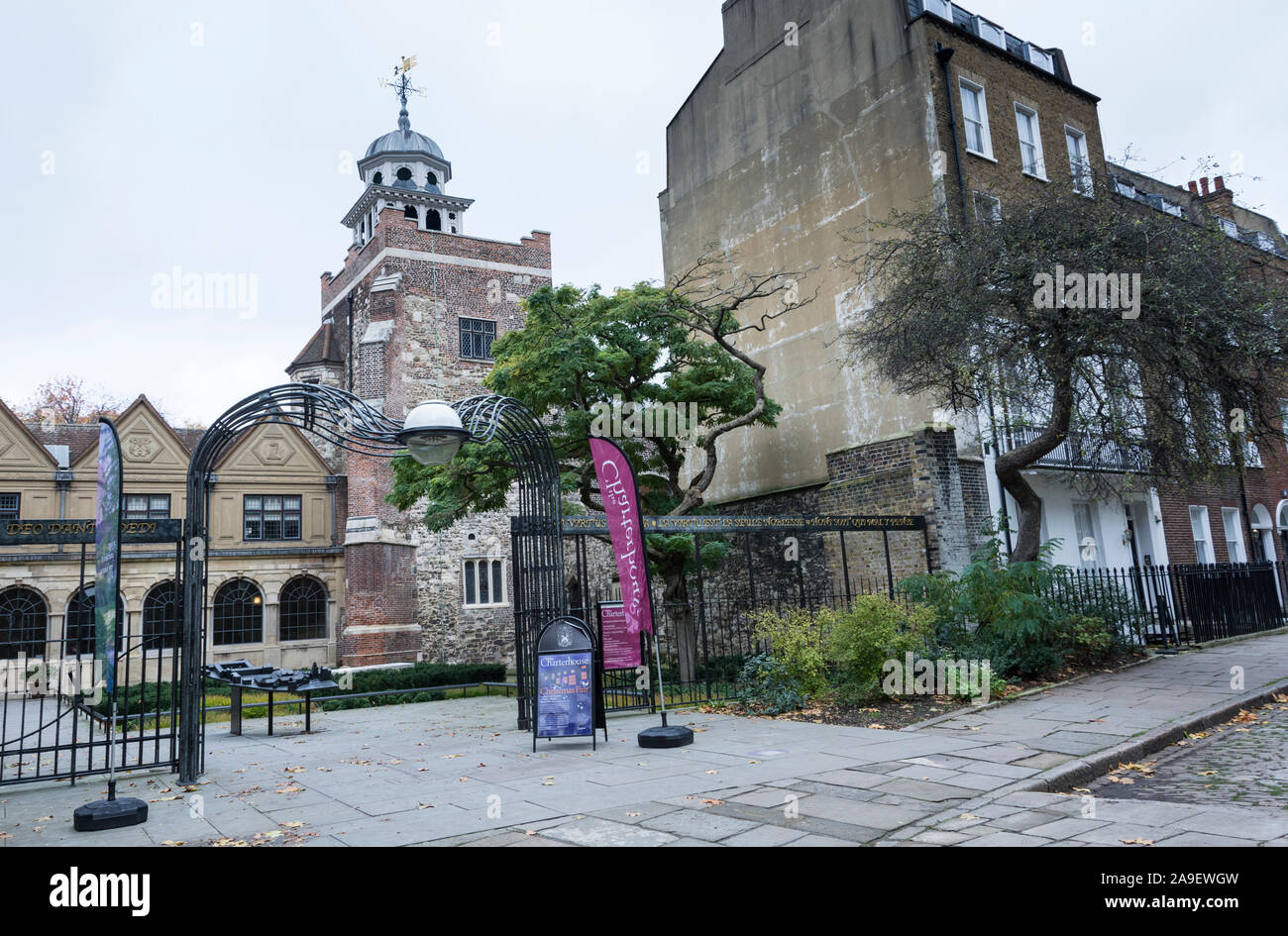 The Charterhouse, Charterhouse Square, London, EC1, England, VEREINIGTES KÖNIGREICH Stockfoto