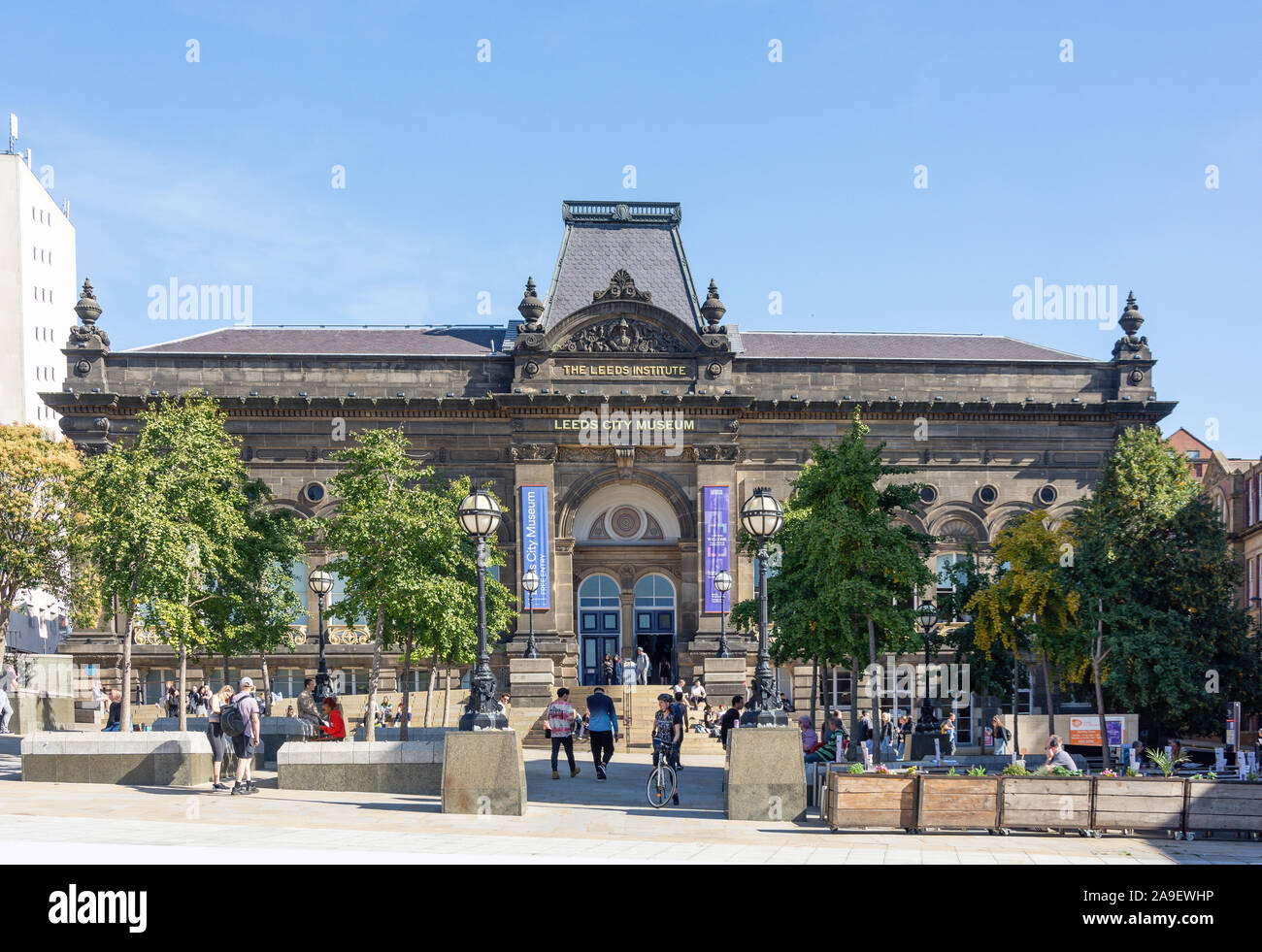 Leeds City Museum, Millennium Square, Leeds, West Yorkshire, England, Großbritannien Stockfoto