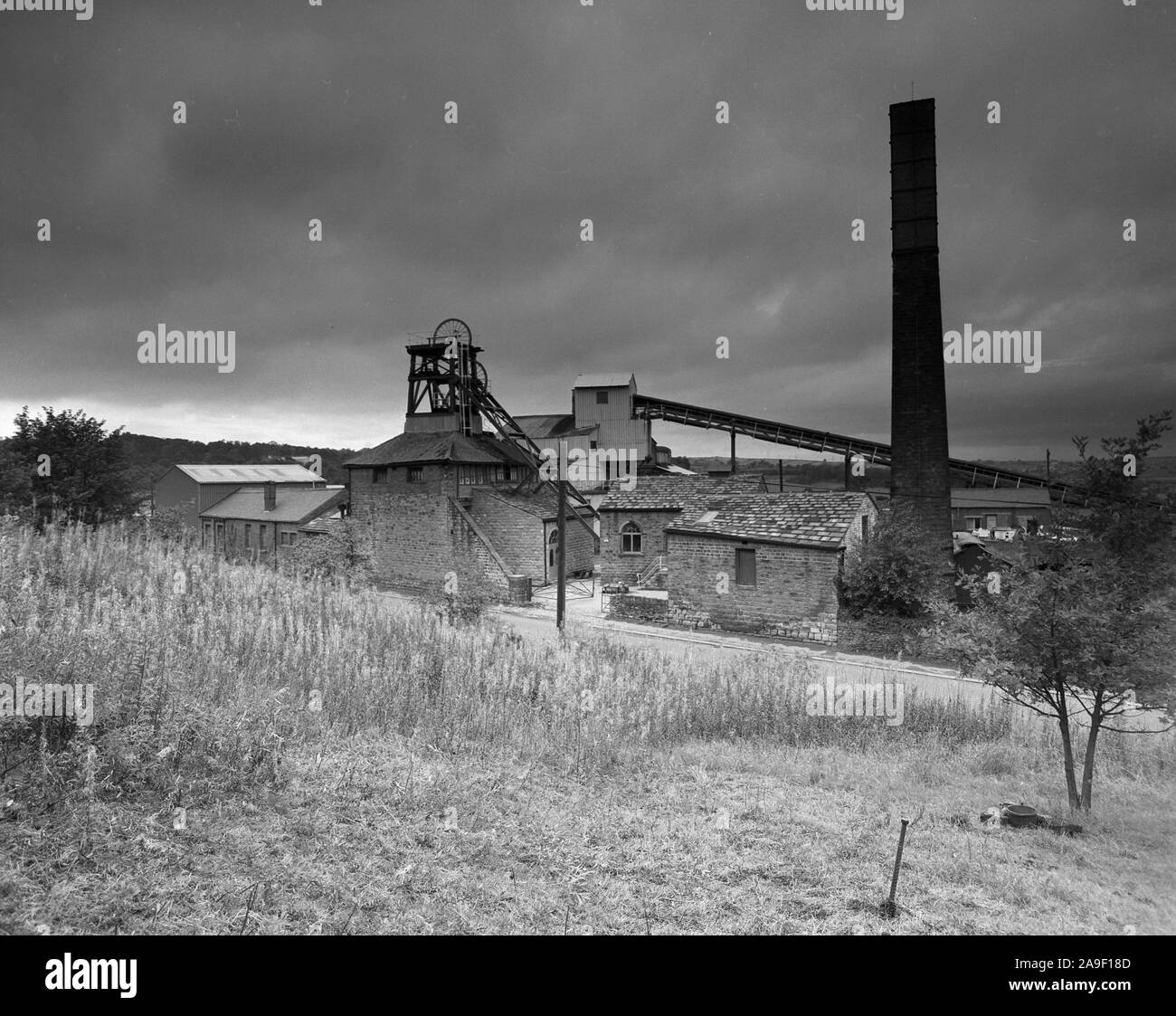 1987 Caphouse Colliery, Wakefield, West Yorkshire, Nordengland, Großbritannien Stockfoto
