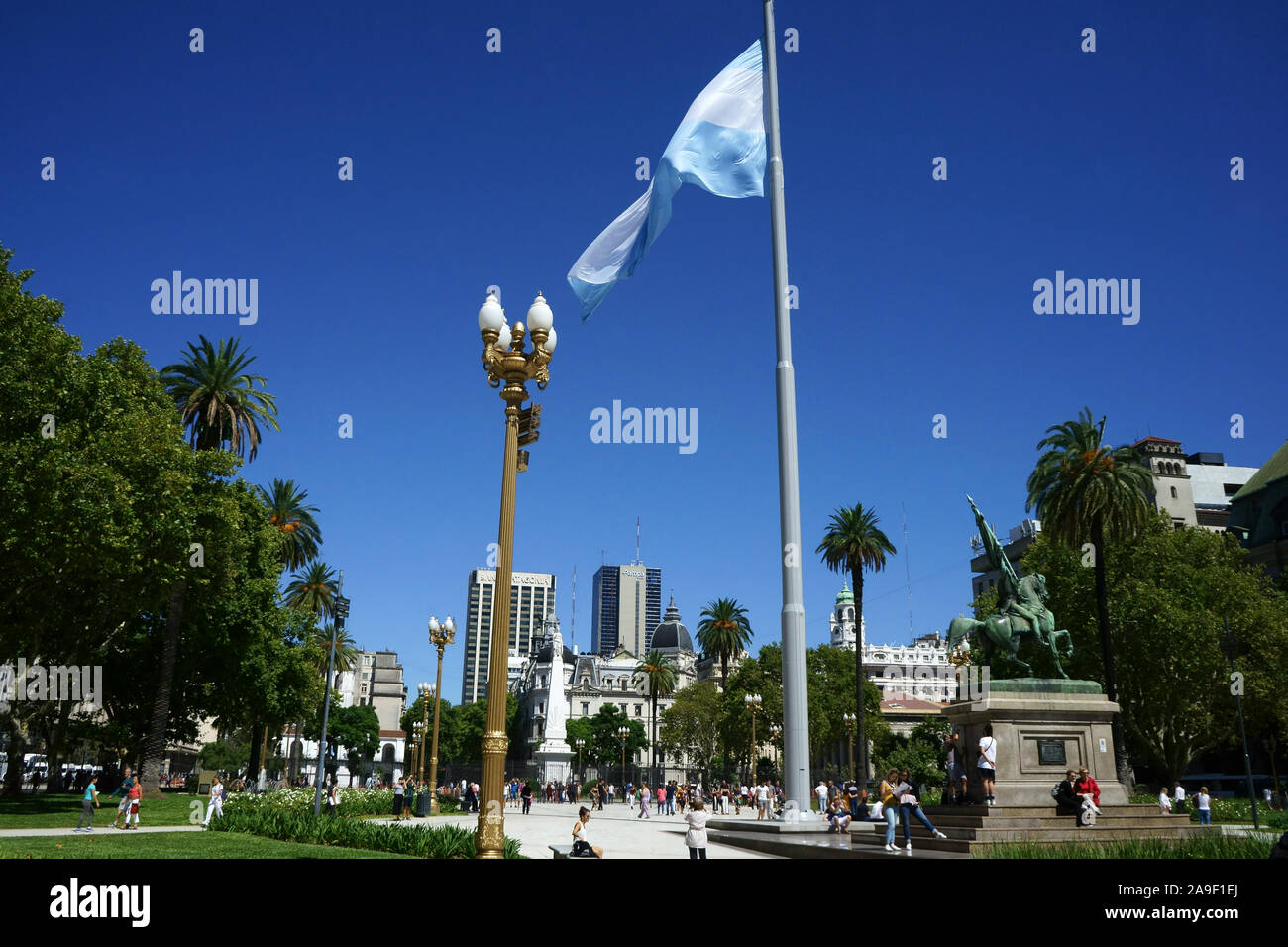 Plaza de Mayo, Buenoa Aires, Argentinien Stockfoto