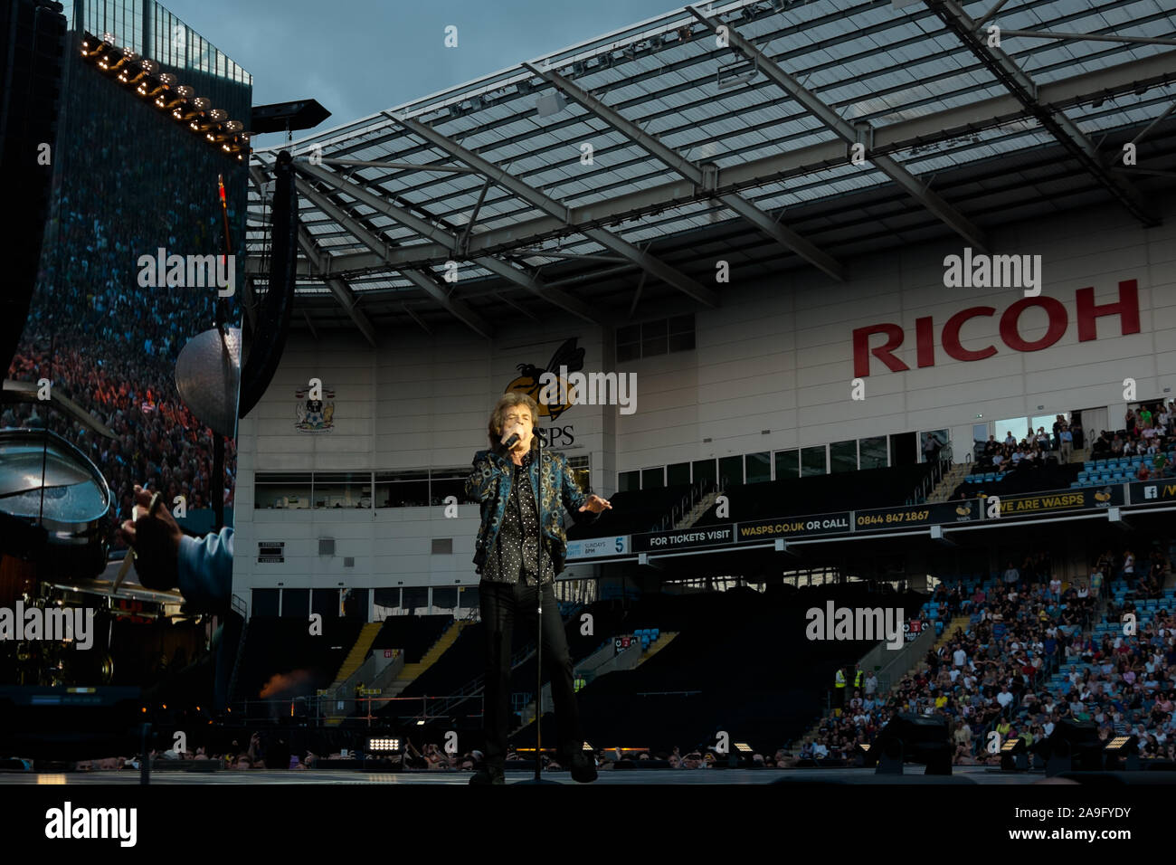 Die Rolling Stones - Kein Filter Tour 2018 Stockfoto