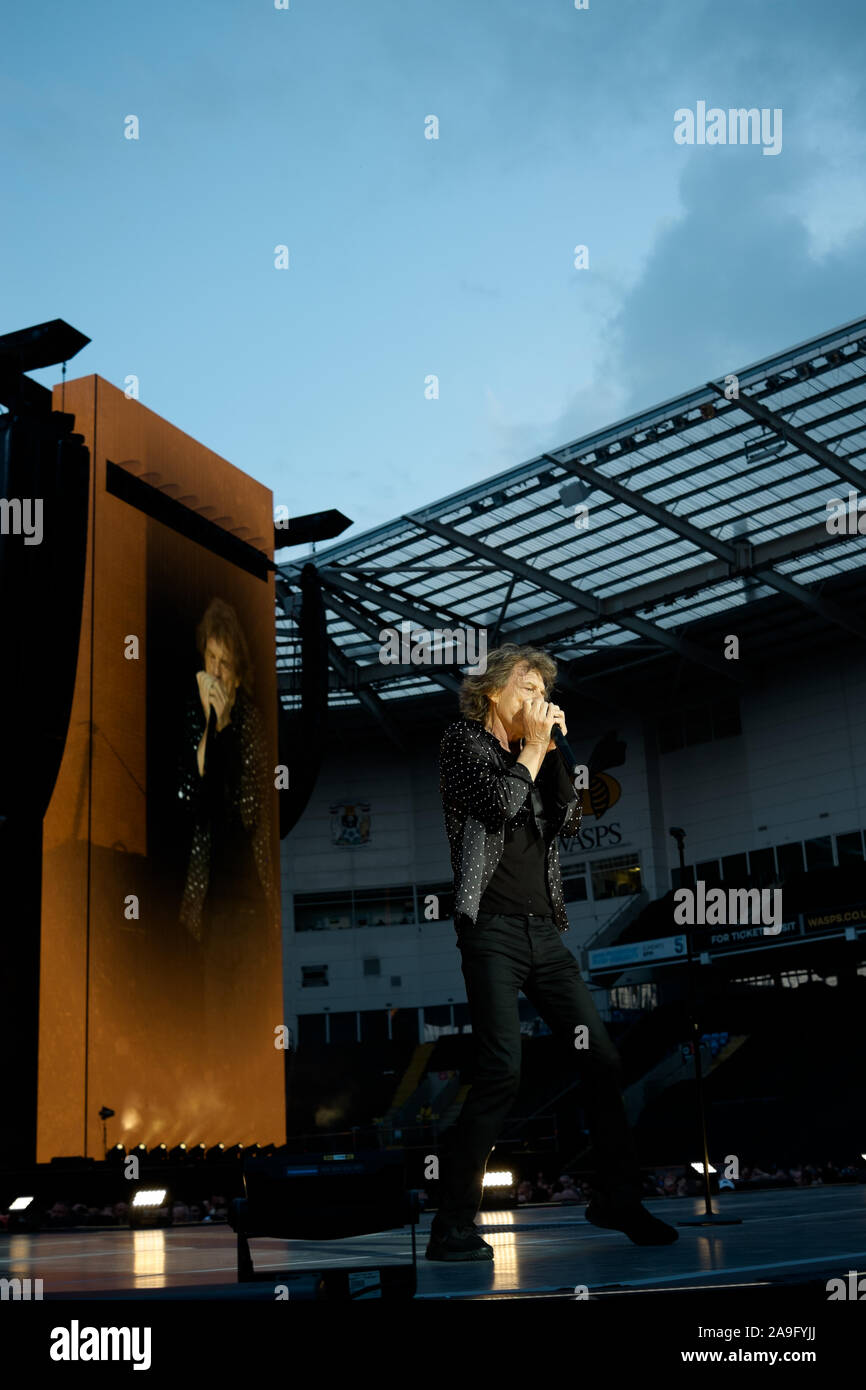 Die Rolling Stones - Kein Filter Tour 2018 Stockfoto