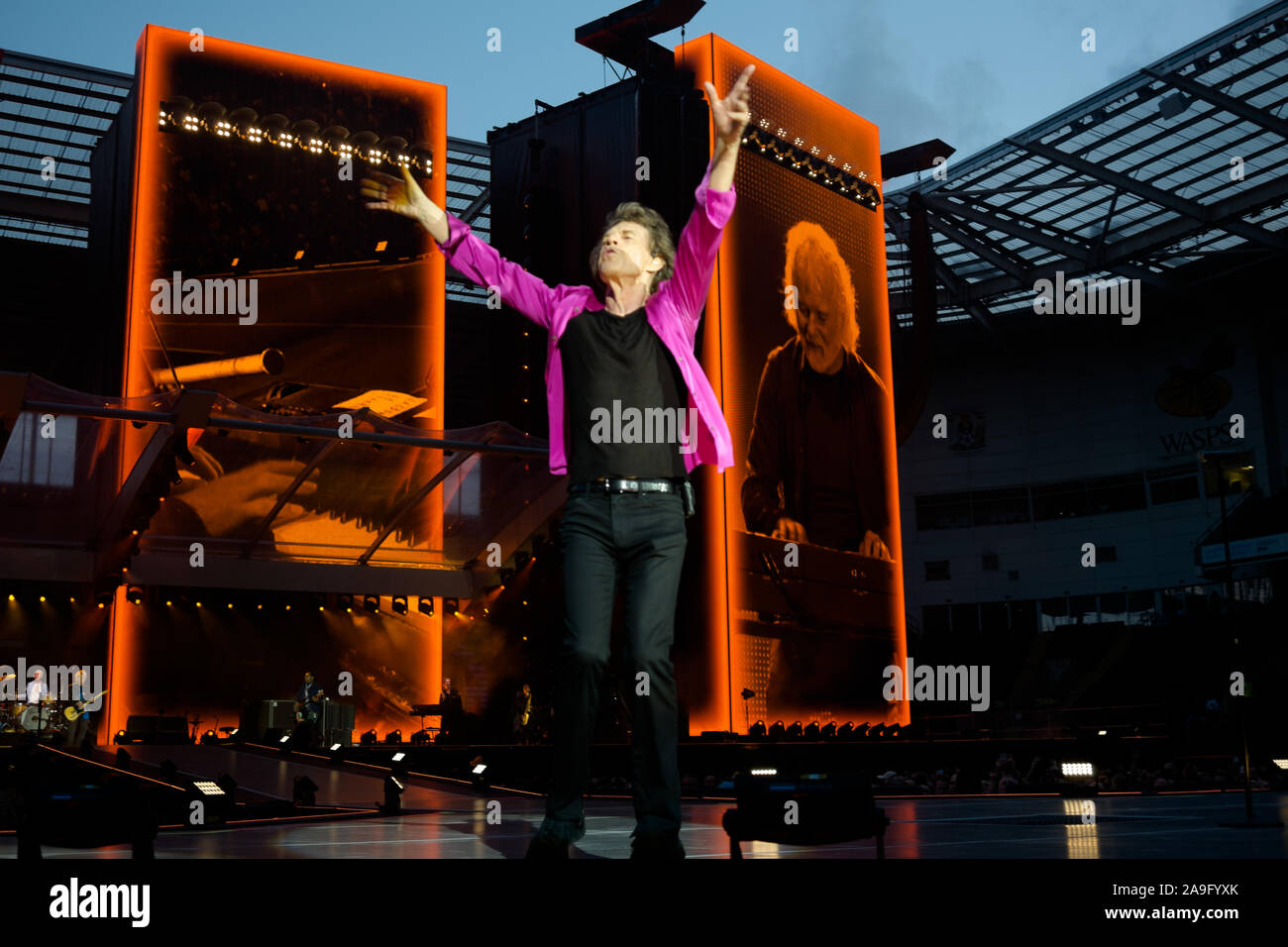Die Rolling Stones - Kein Filter Tour 2018 Stockfoto