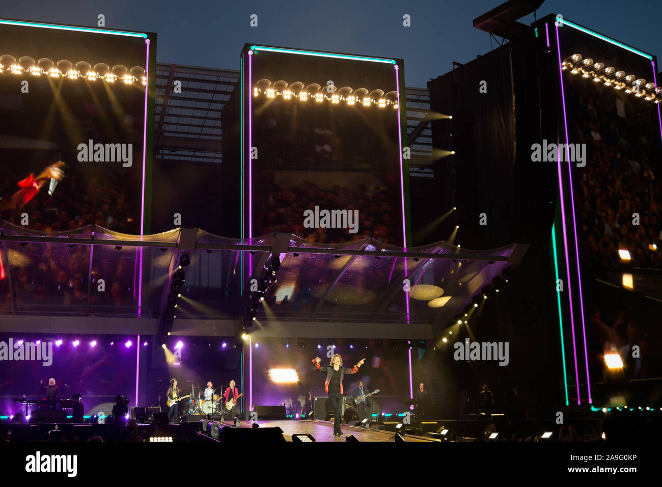 Die Rolling Stones - Kein Filter Tour 2018 Stockfoto