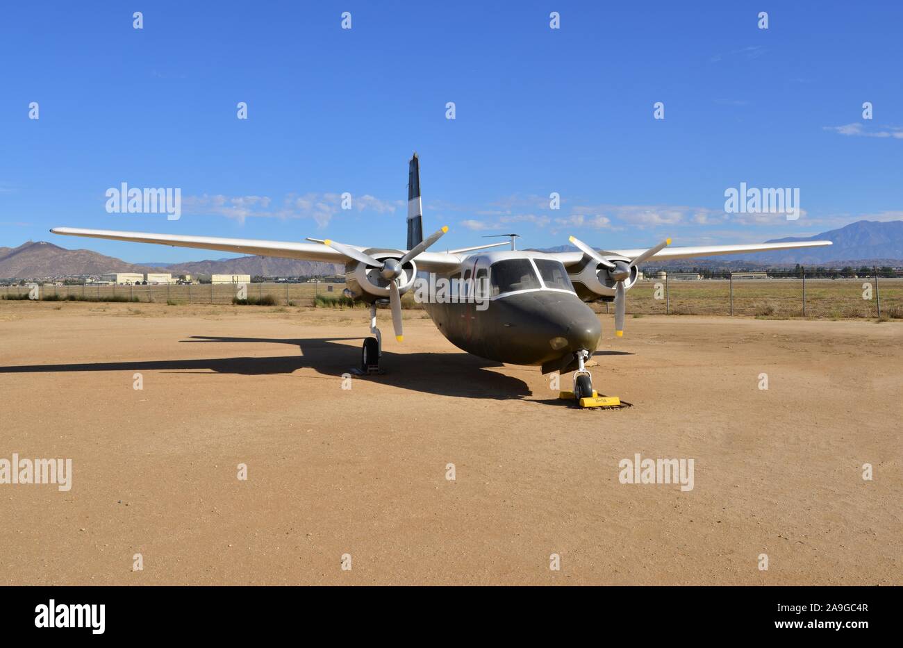 Rockwell YU-9A Aero Commander Stockfoto