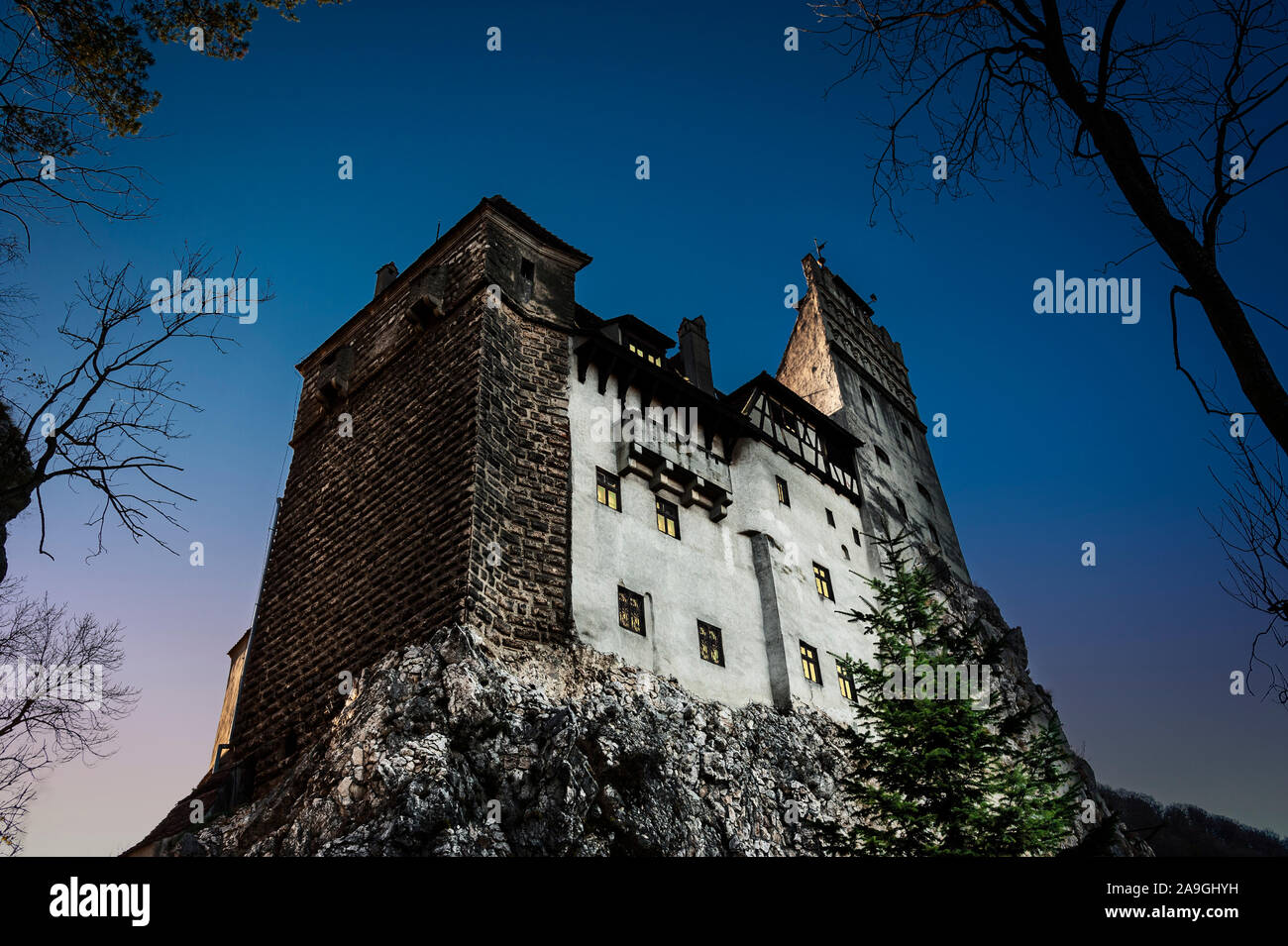 Wo Ist Das Echte Schloss Von Dracula www.alamy.de