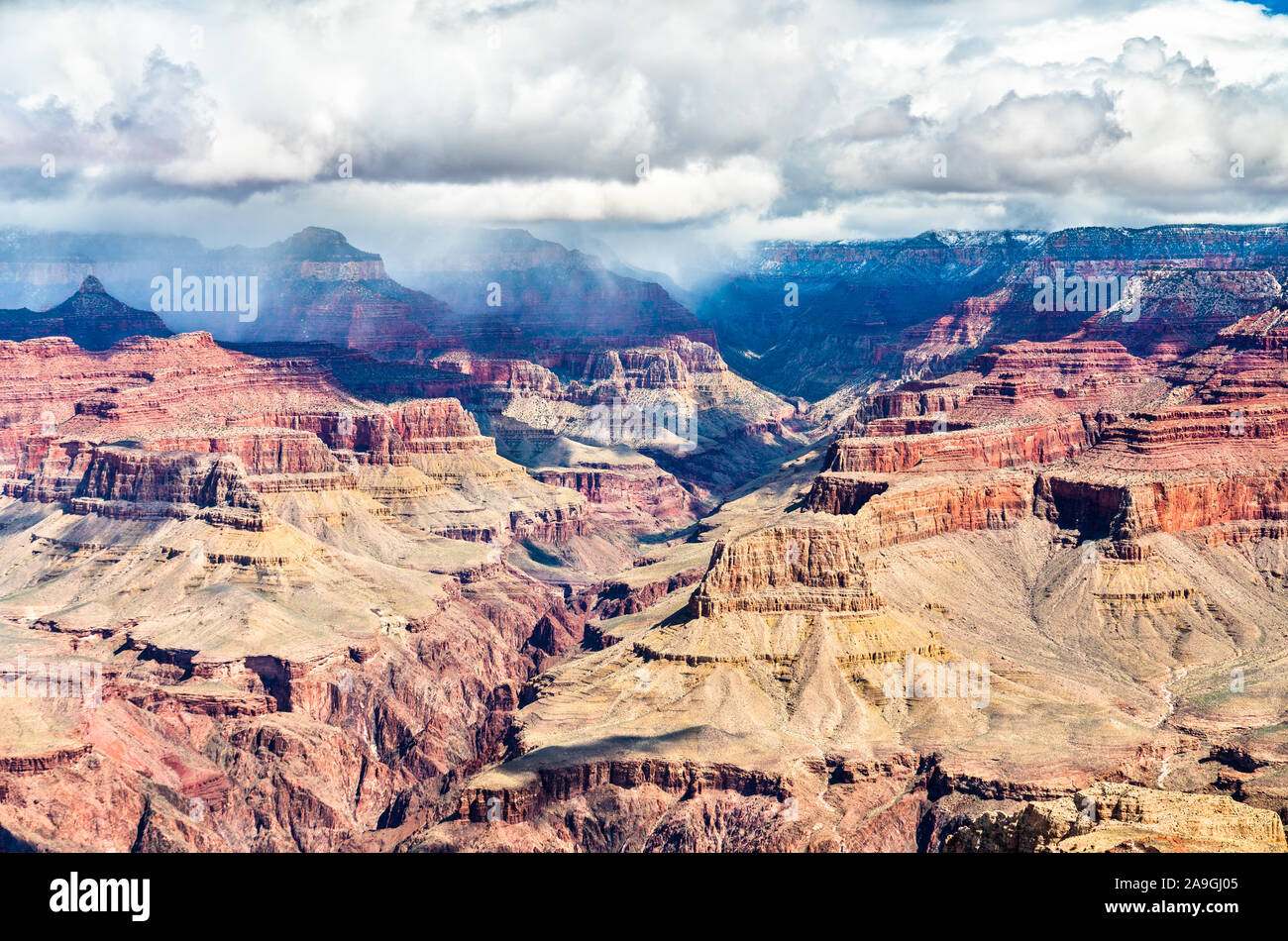 Landschaft der Grand Canyon in Arizona, USA Stockfoto