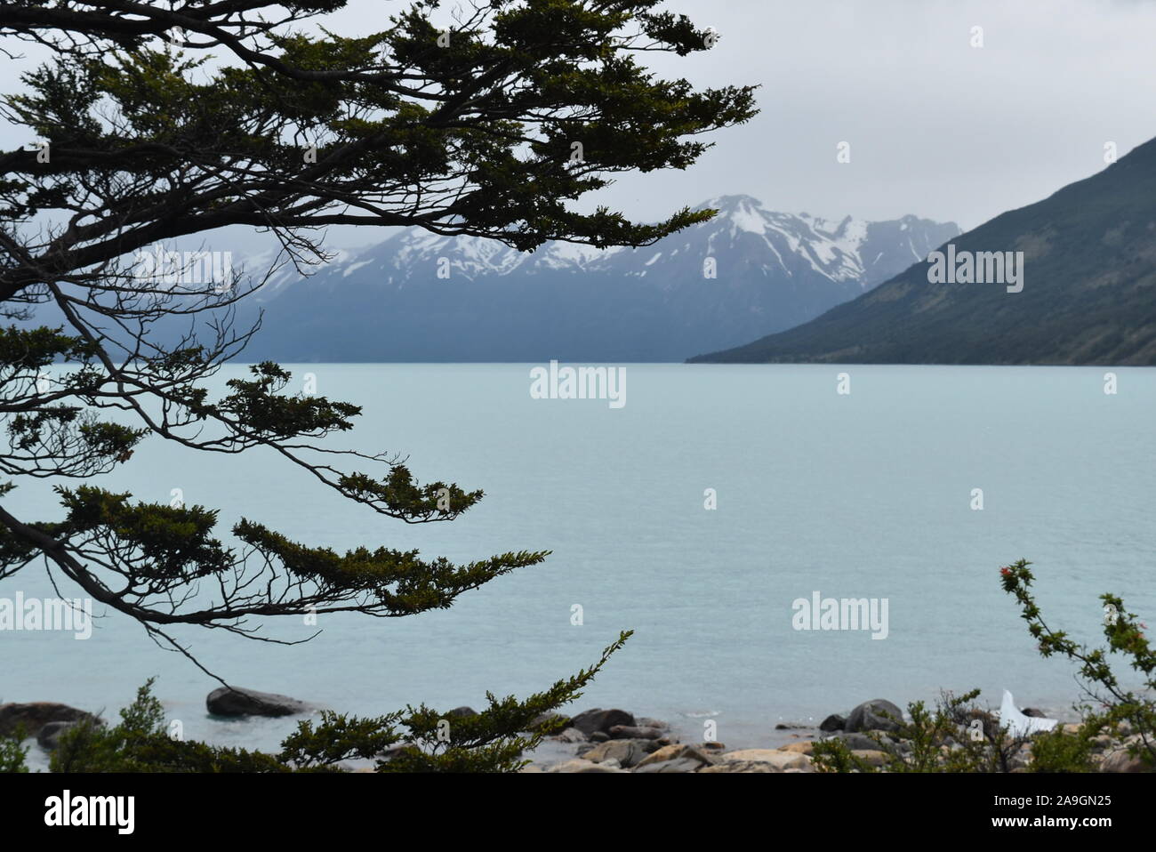 Patagonische Landschaft Stockfoto