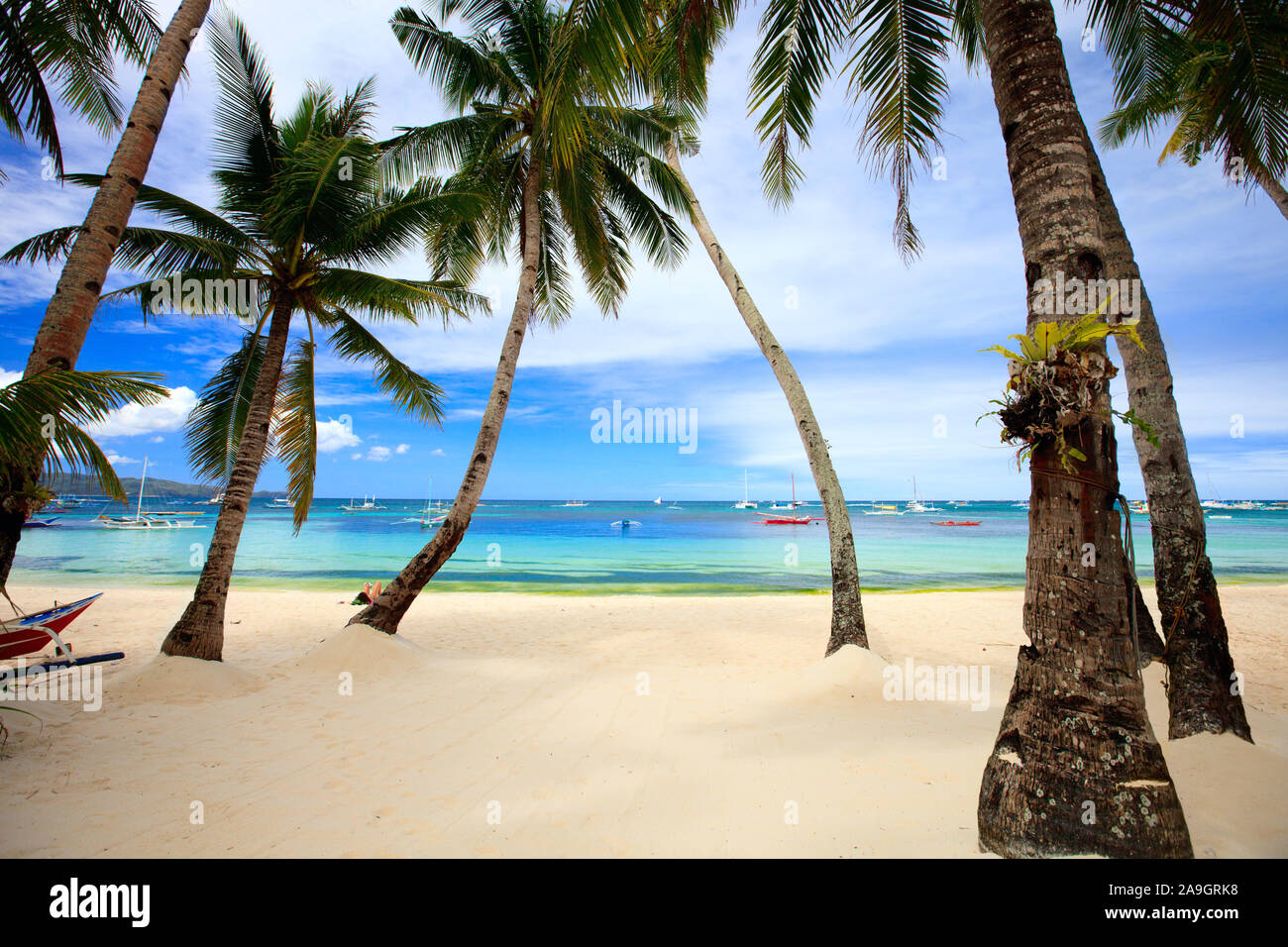 Boracay, Phillippinen, Insel Stockfoto