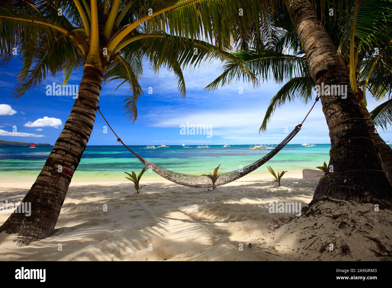 Boracay, Phillippinen, Insel Stockfoto
