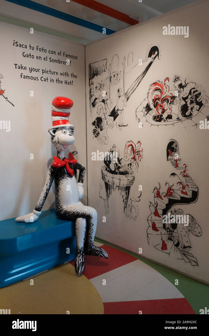 Wunderbare Welt des Dr. Seuss Museum Springfield MA Stockfoto