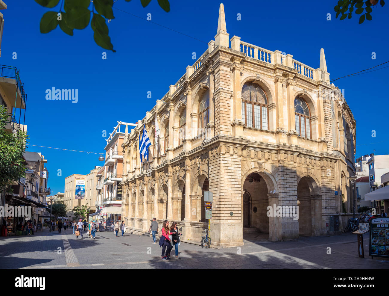 Venezianische Lodge in Heraklion, Kreta. Stockfoto