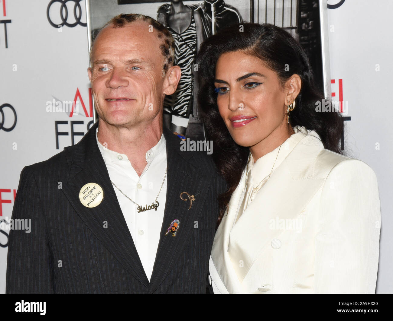 November 14, 2019, Hollywood, Kalifornien, USA: Flohmarkt (Michael Peter Balzary) nimmt an den AFI FEST 2019 präsentiert von Audi â €"'' Queen & Slim'' Premiere. (Bild: © Billy Bennight/ZUMA Draht) Stockfoto