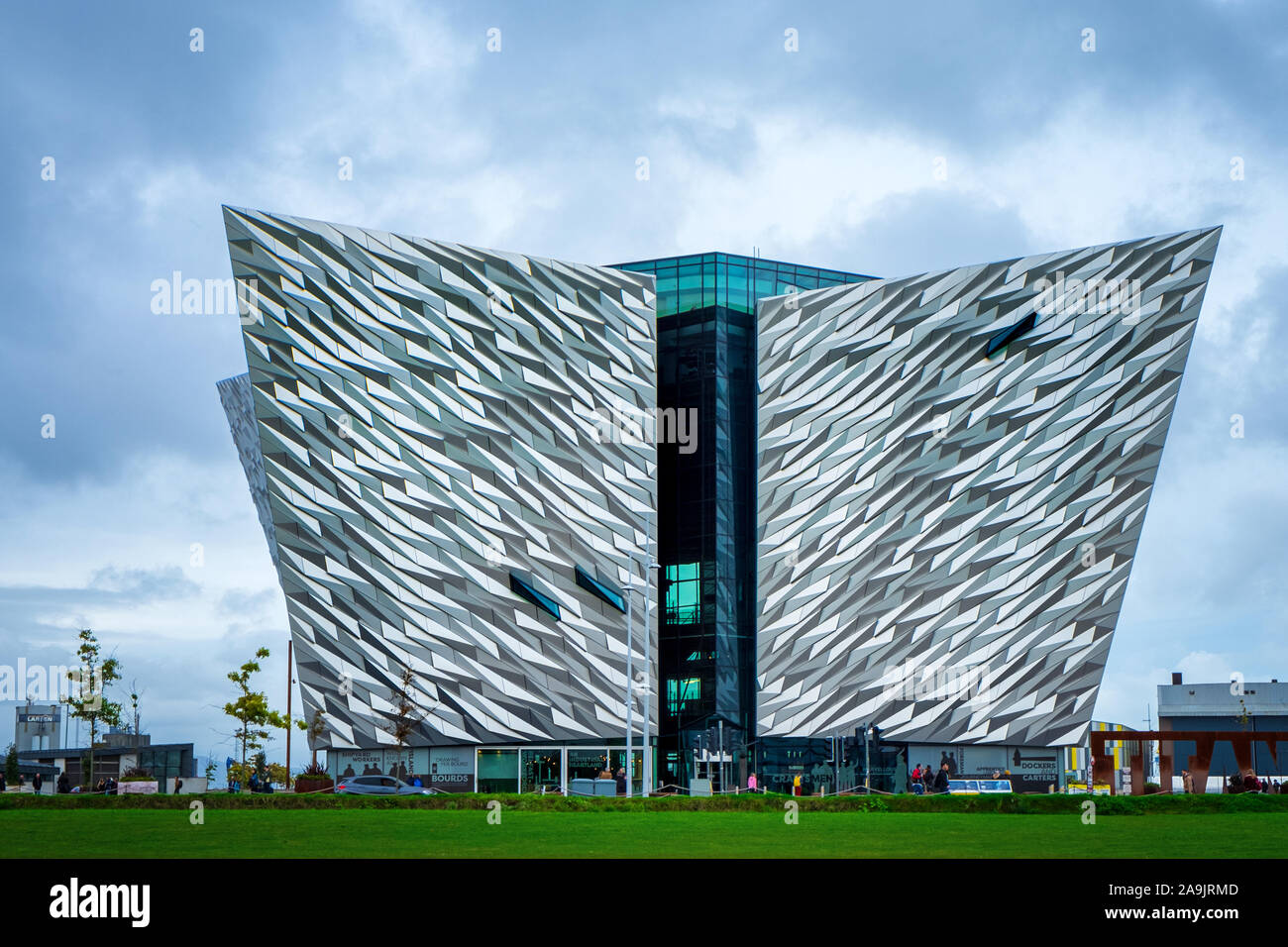 Titanic Belfast, Belfast, Nordirland, Großbritannien Stockfoto