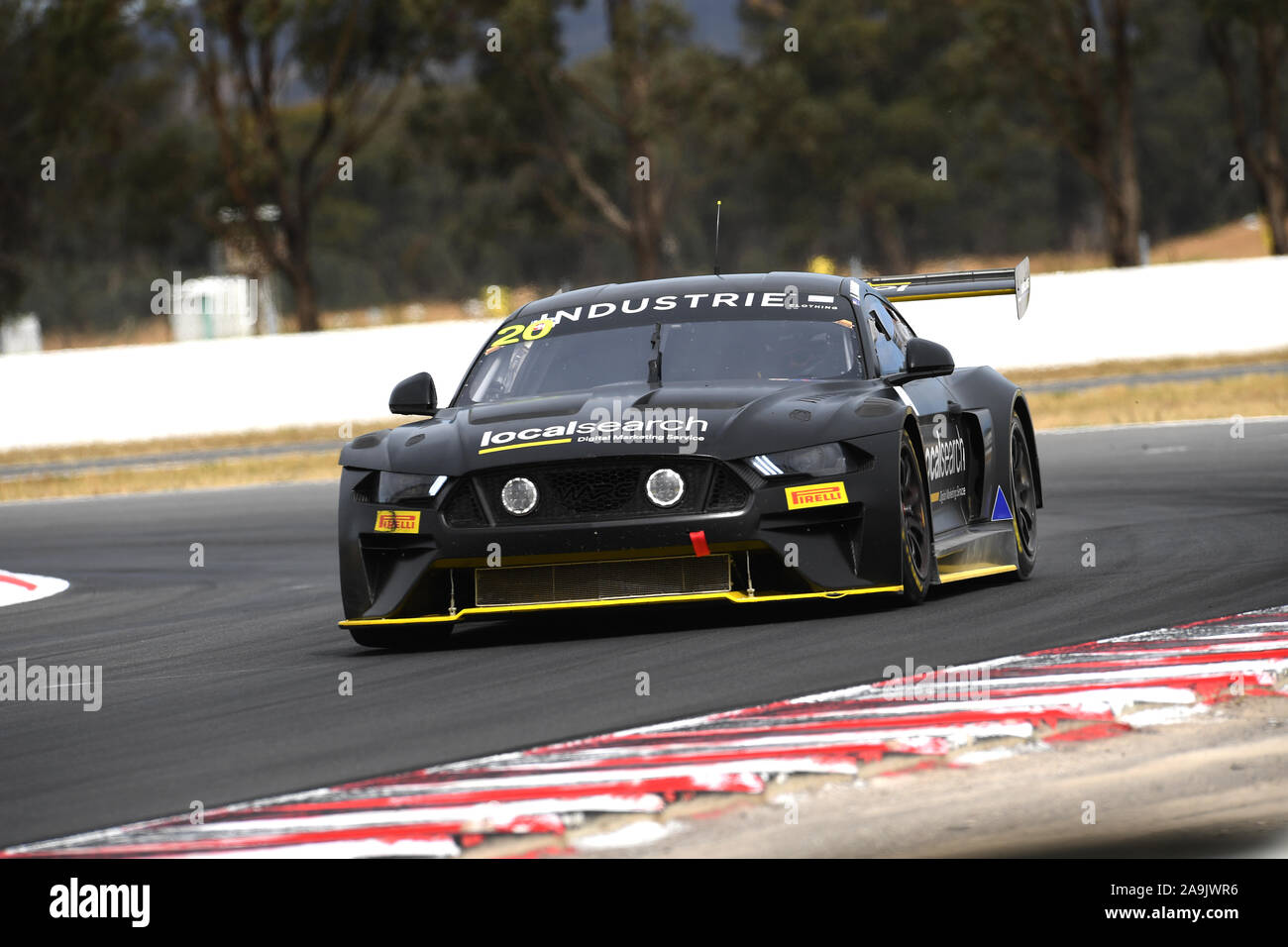 GT-1 Australien Adam Hargraves, localsearch. MARC II GT-1 Australien Rennen 1 Winton Raceway Stockfoto