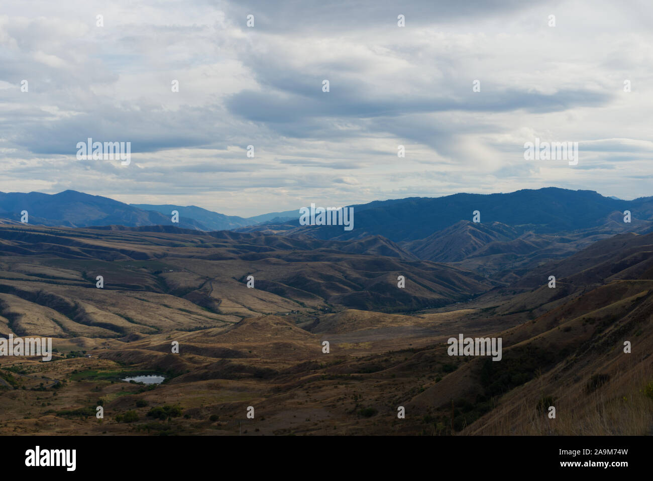 Devil's Canyon Road View Point Stockfoto