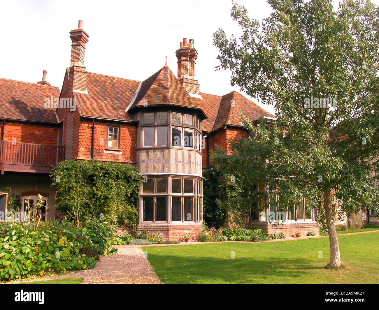 Die C 18 Naturforscher Gilbert's White House, wacht in Selborne, Hampshire, Großbritannien Stockfoto