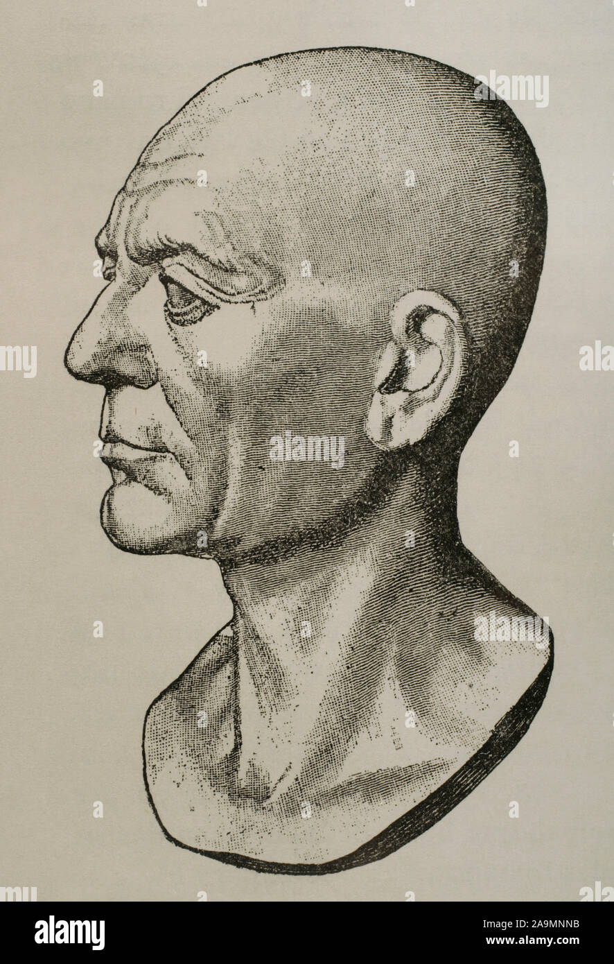 Scipio Africanus (236183 v. Chr.). Römischen General und spätere