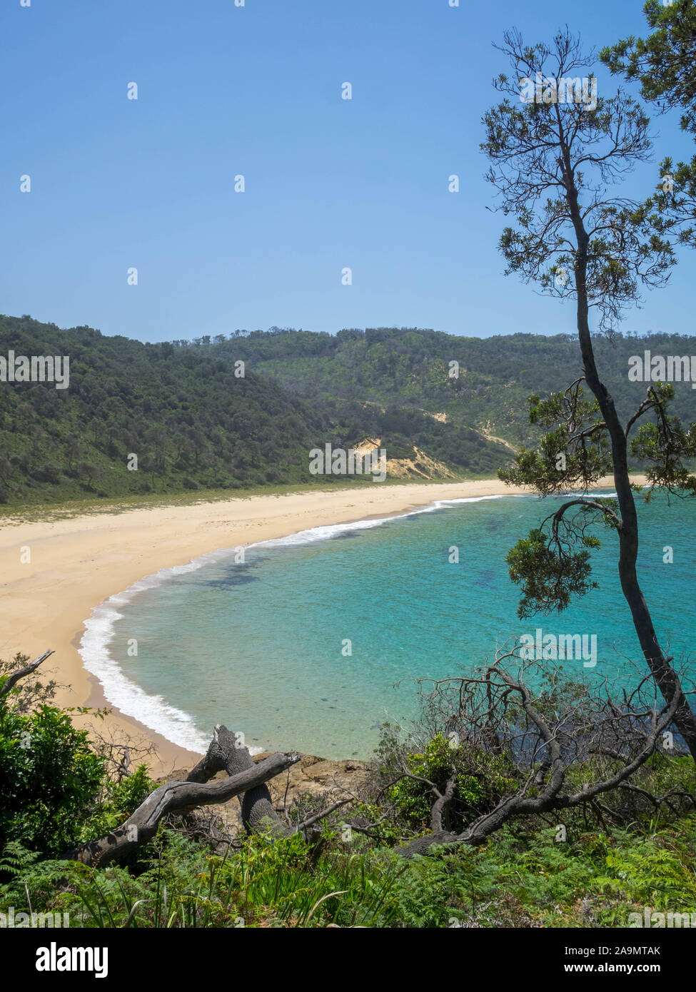 Steamers Beach türkisfarbenes Wasser Stockfoto