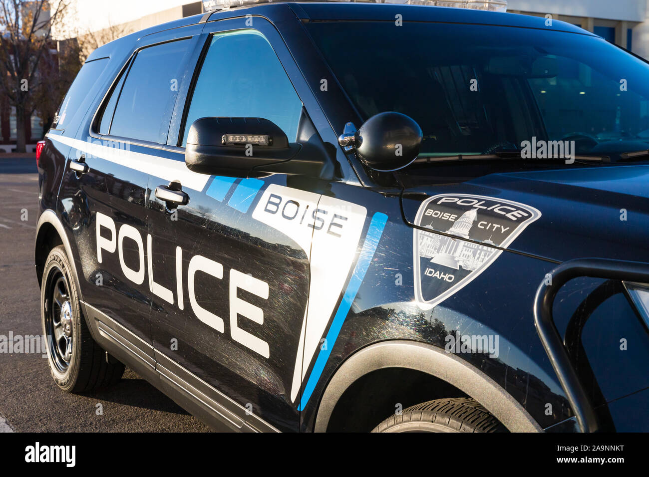 Boise, ID/USA - November 16, 2019: Boise City Polizei Fahrzeug Stockfoto