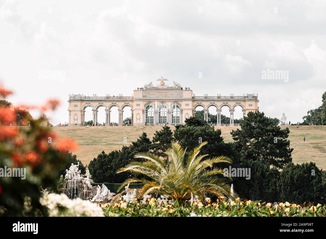 Gloriette Schönbrunn in Wien, Österreich, Europa Stockfoto