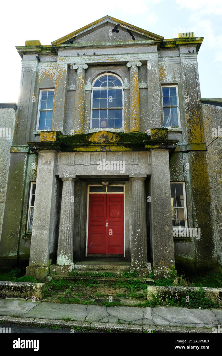 Das 19. Jahrhundert literarischen Institut, St. Just, Cornwall, UK - Johannes Gollop Stockfoto